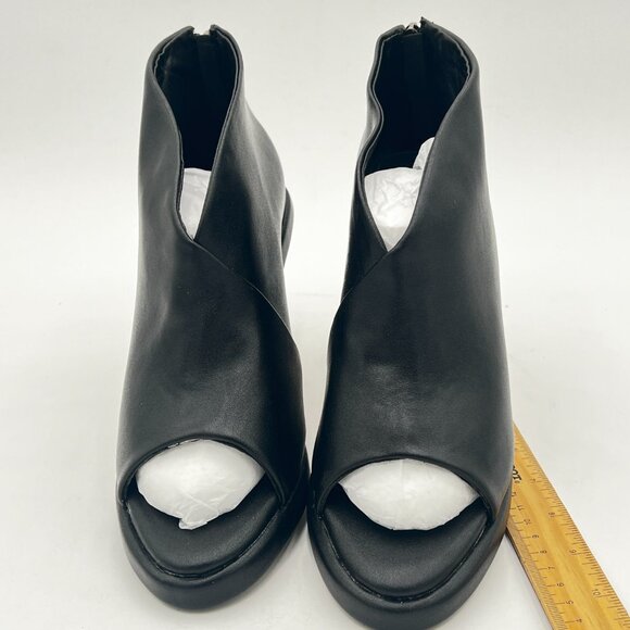 Women's Chic Slingback Peep Toe Stiletto High Heel Sandals Ankle Boots - Picture 2 of 5